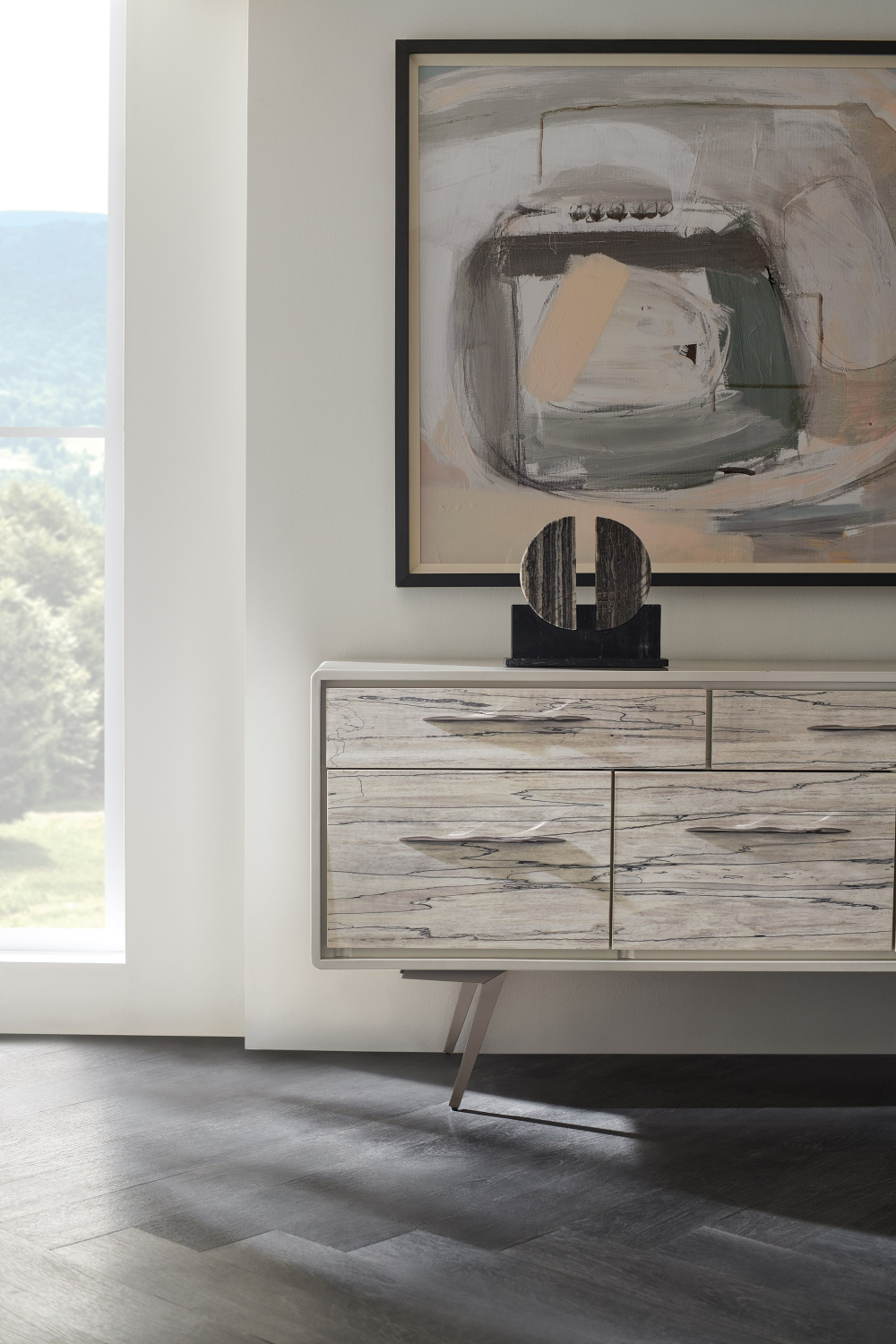   Spalted Maple Veneer Sideboard | Oroa.com