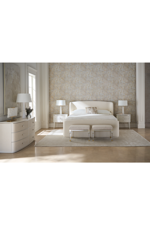   Ivory Ribbed Bed | Oroa.com