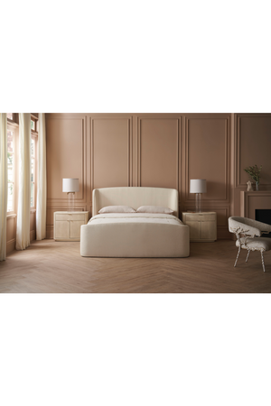   Ivory Ribbed Bed | Oroa.com