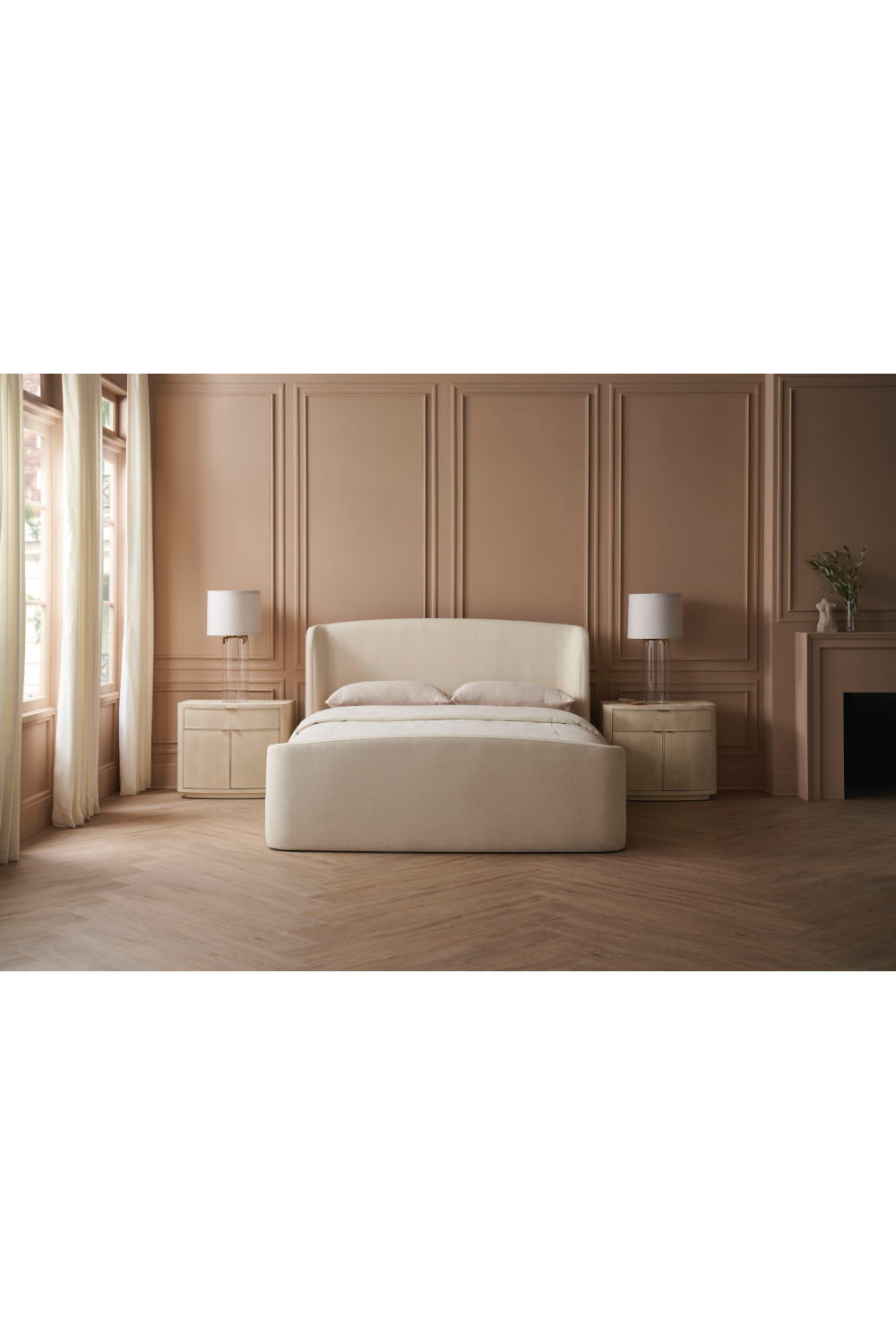   Ivory Ribbed Bed | Oroa.com
