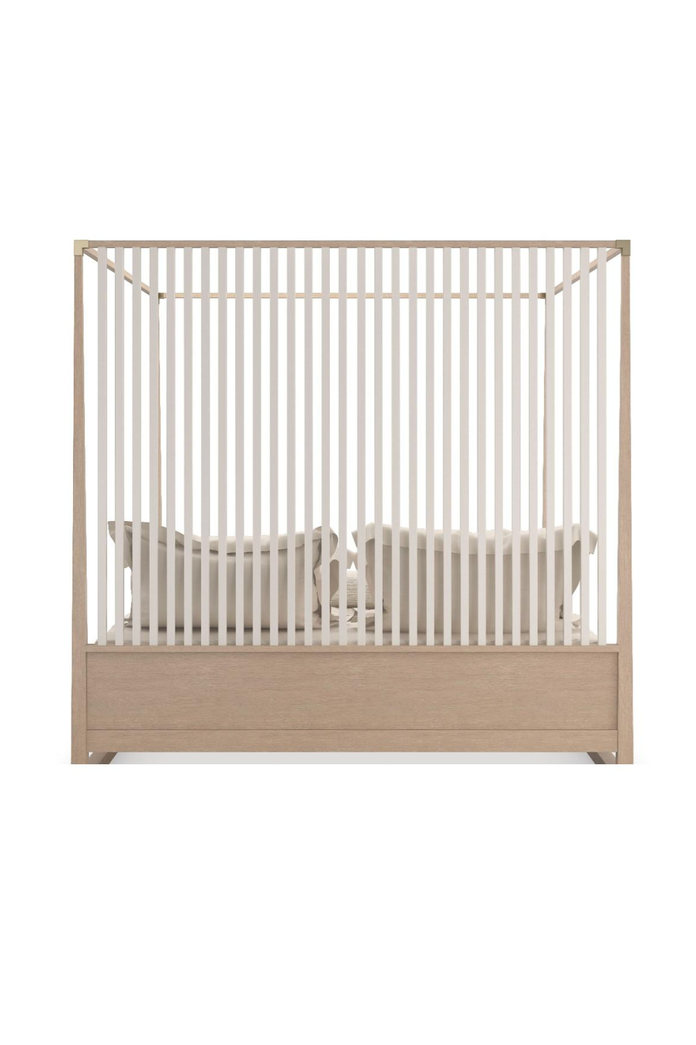   Light Oak Canopy Bed | Oroa.com