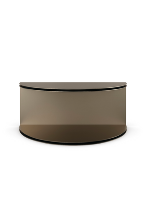   Gold Semi-Circle Cocktail Table | Oroa.com
