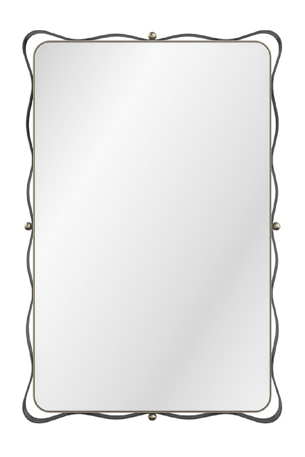  Bronze Ribbon Detail Mirror | Oroa.com