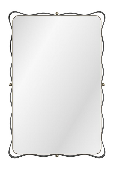   Bronze Ribbon Detail Mirror | Oroa.com
