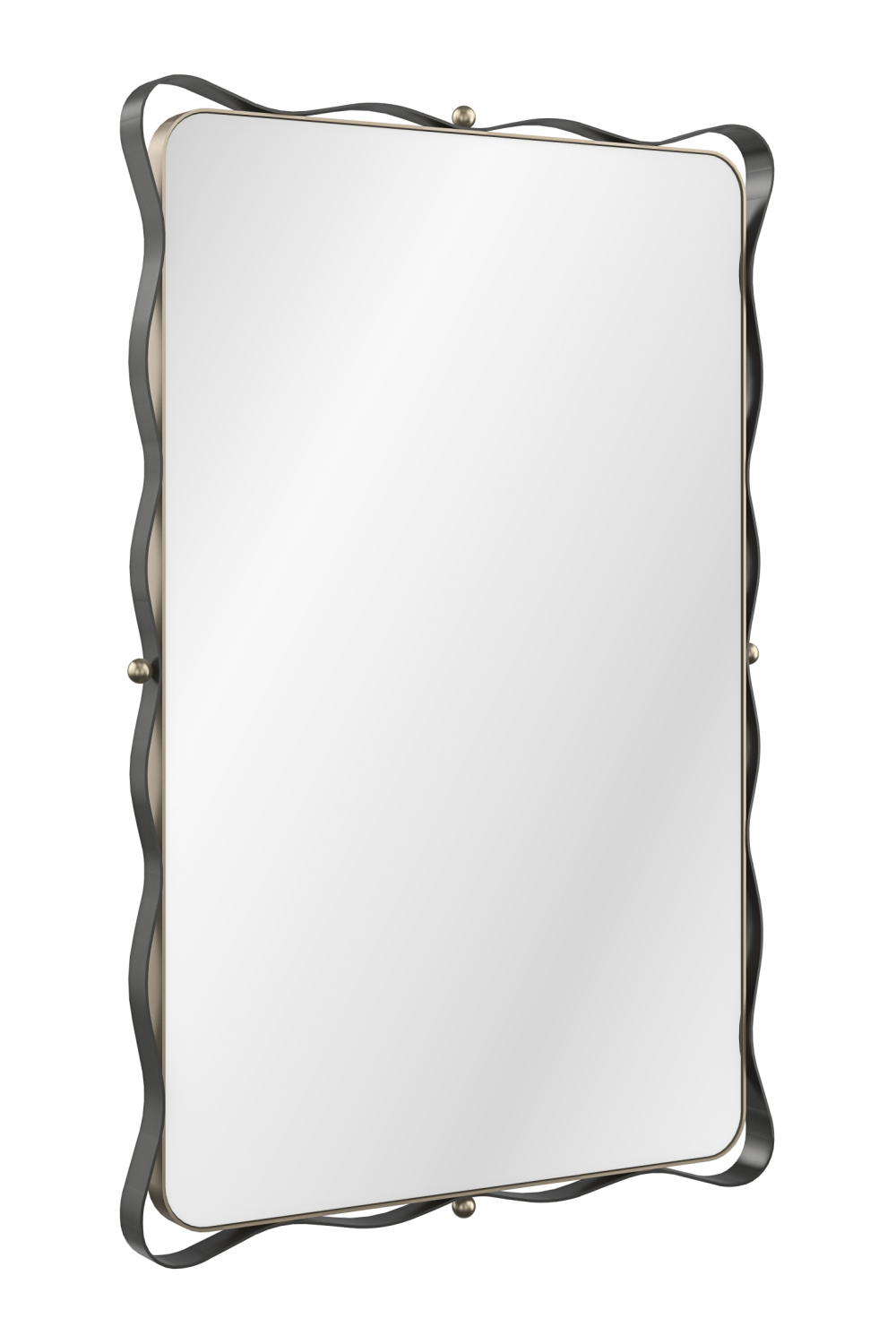   Bronze Ribbon Detail Mirror | Oroa.com