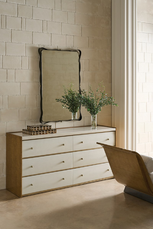   Bronze Ribbon Detail Mirror | Oroa.com