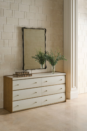   Bronze Ribbon Detail Mirror | Oroa.com