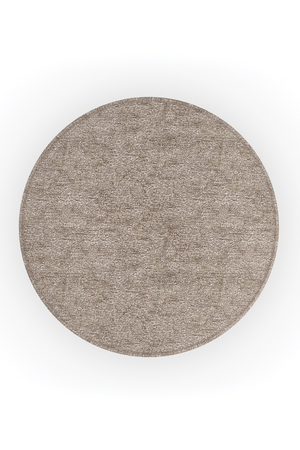   Round Chenille Storage Ottoman | Oroa.com