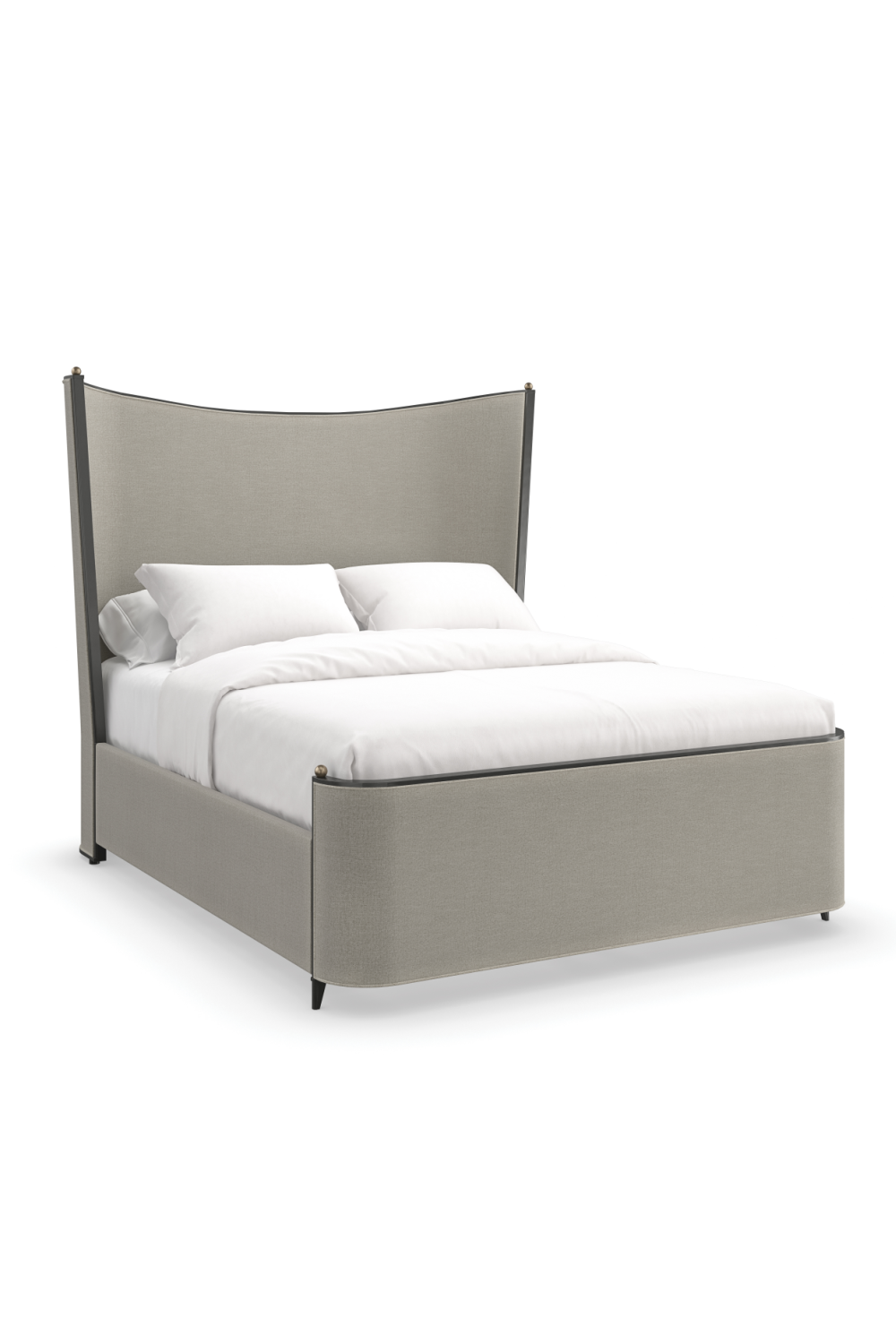   Gray Fabric Bed | Oroa.com