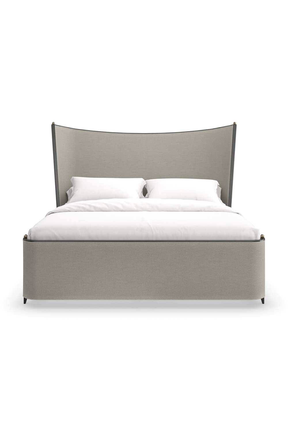   Gray Fabric Bed | Oroa.com