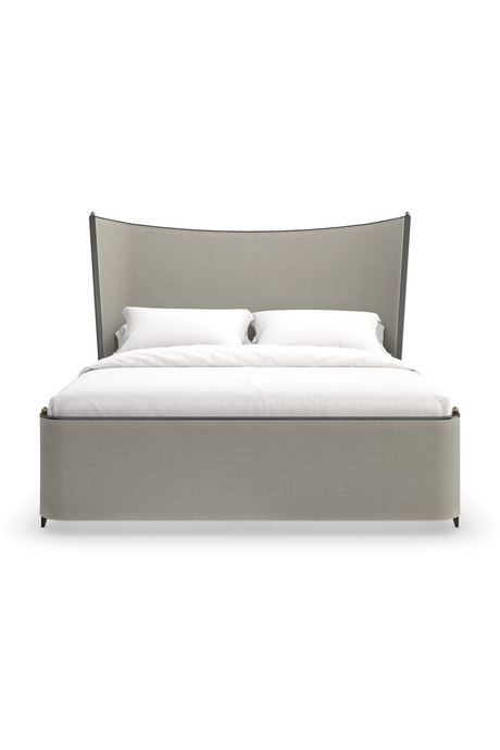   Gray Fabric Bed | Oroa.com