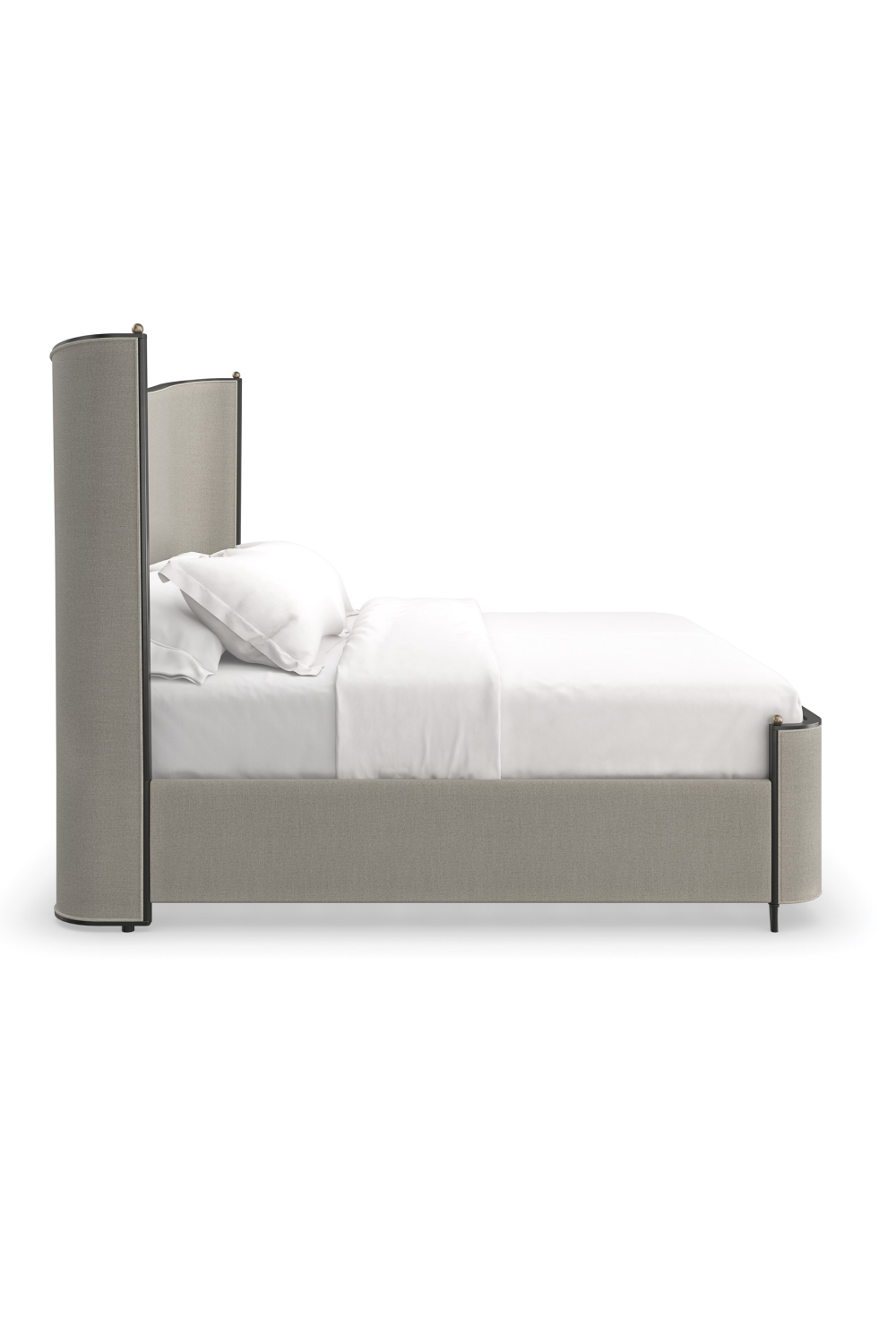   Gray Fabric Bed | Oroa.com