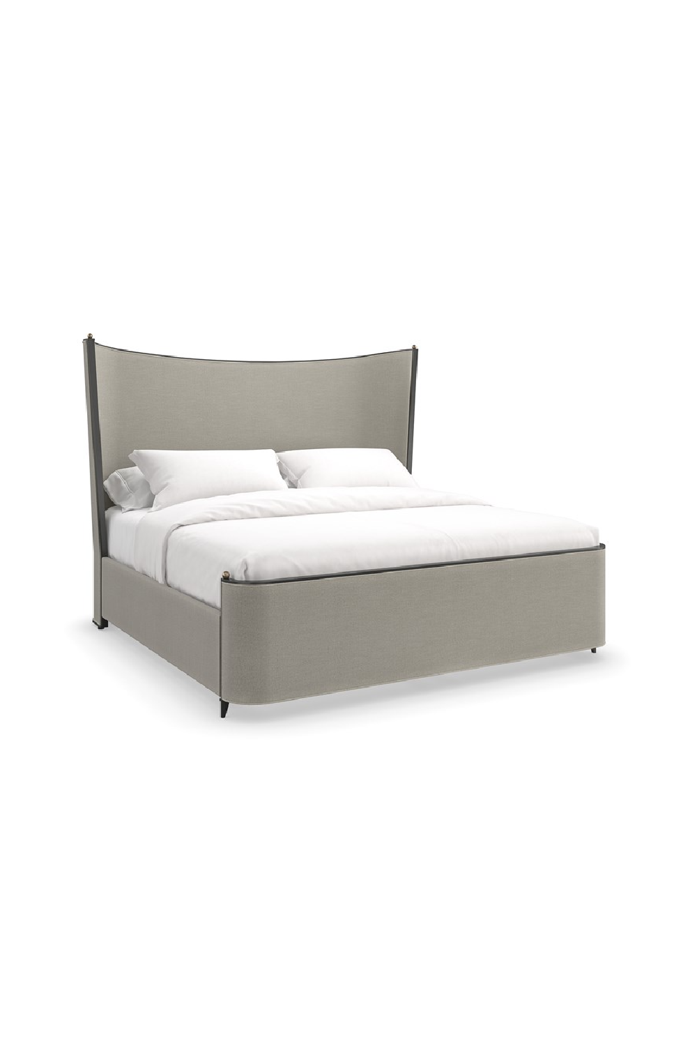   Gray Fabric Bed | Oroa.com