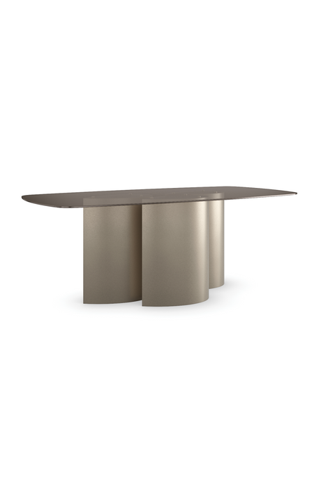   Smoked Bronze Dining Table | Oroa.com