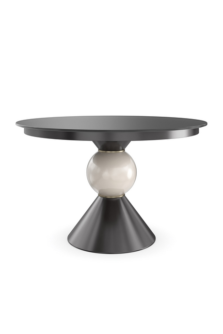  Black Glass Dining Table | Oroa.com