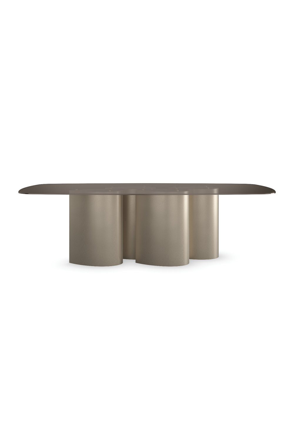   Smoked Bronze Dining Table | Oroa.com