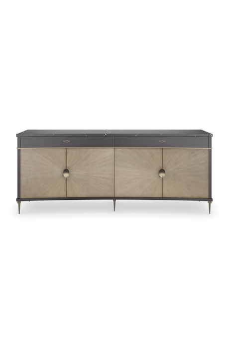   Black Marble Top Sideboard | Oroa.com