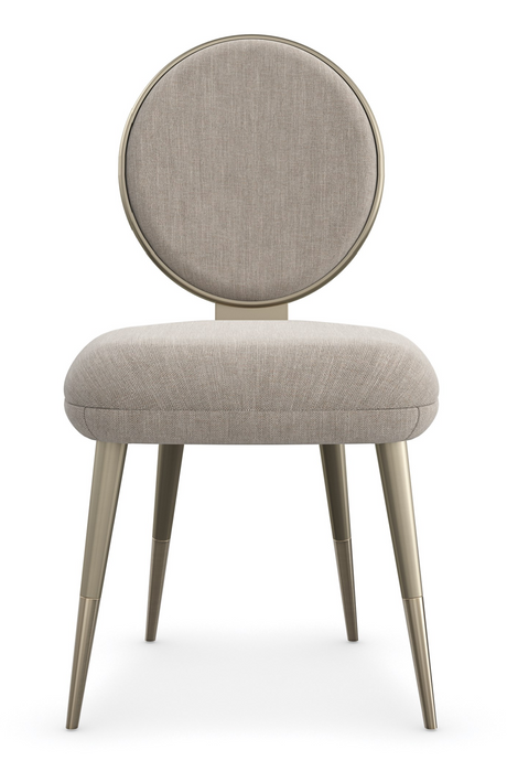   Beige Upholstered Dining Chair | Oroa.com