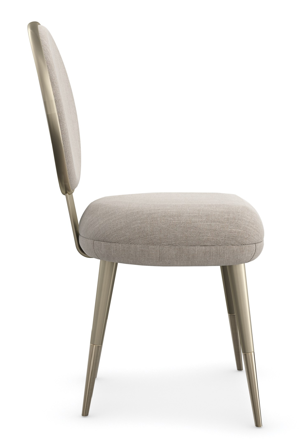   Beige Upholstered Dining Chair | Oroa.com