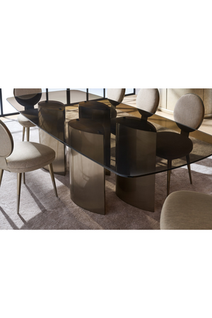   Beige Upholstered Dining Chair | Oroa.com
