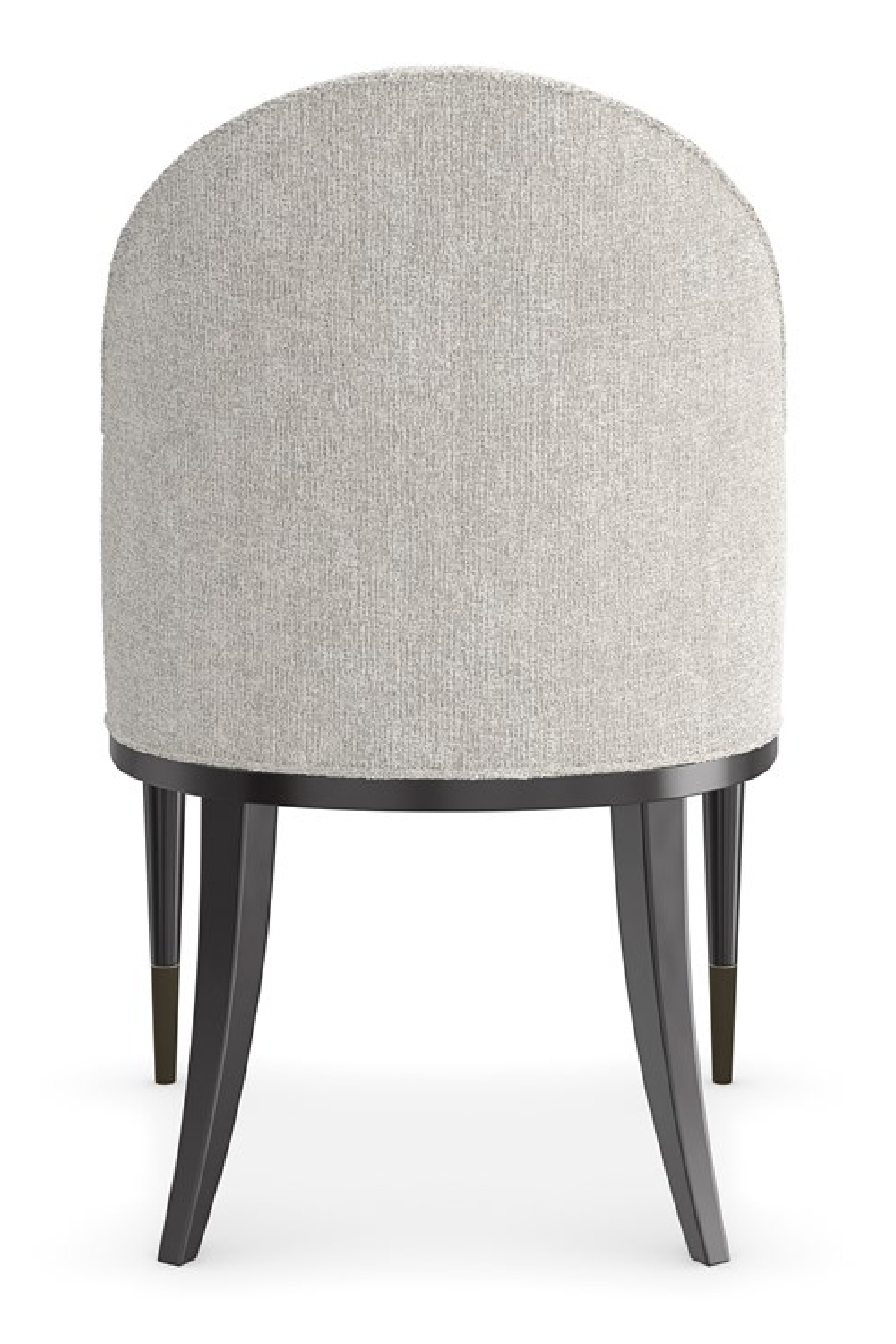   White Chenille Dining Chair | Oroa.com