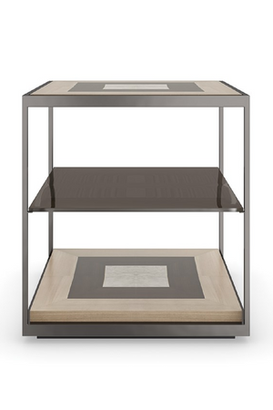   Bronze 3-Layered End Table | Oroa.com