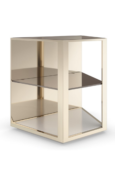   3-Layer Glass End Table | Oroa.com