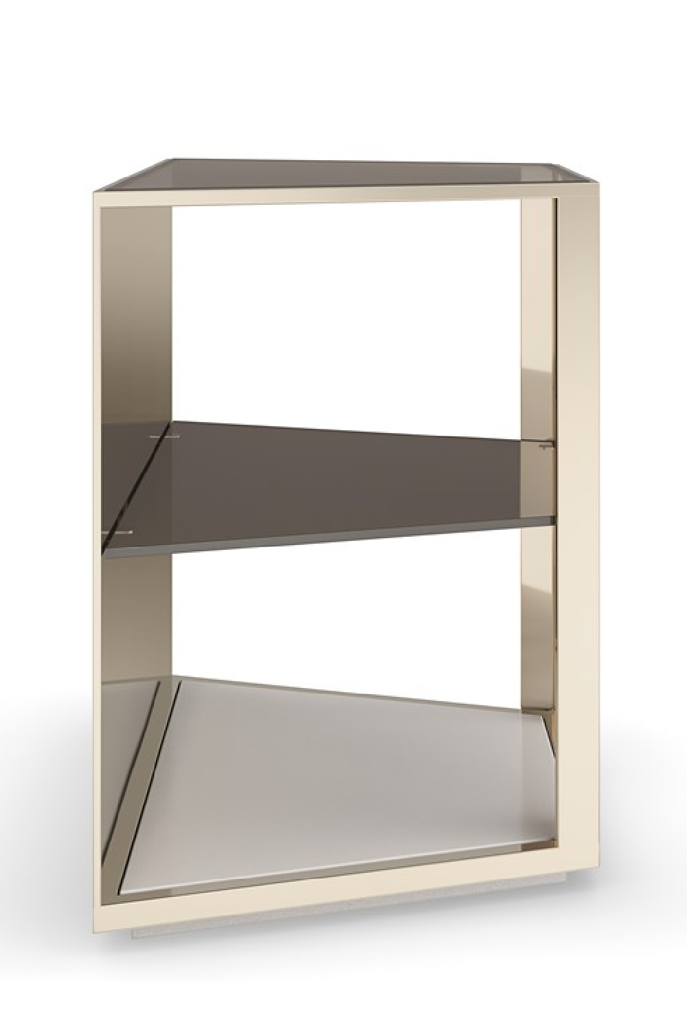   3-Layer Glass End Table | Oroa.com