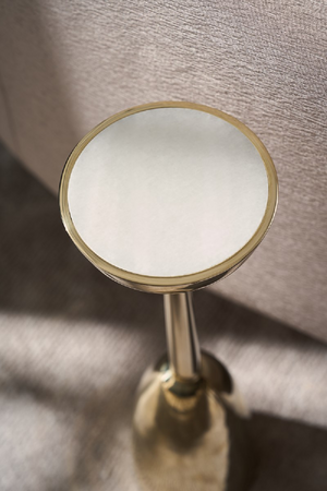   Gold Modern Side Table | Oroa.com