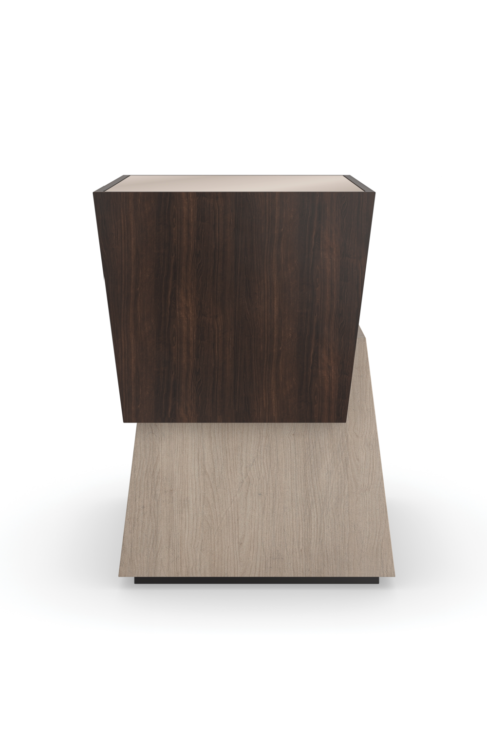   Two-Toned Cubist Side Table | Oroa.com