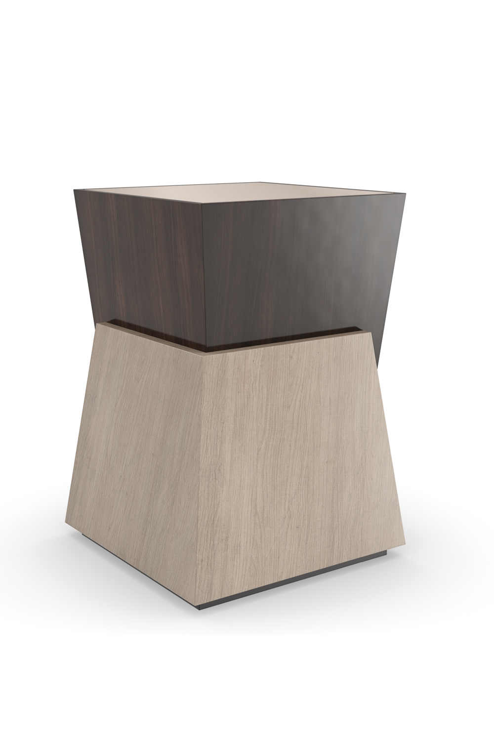   Two-Toned Cubist Side Table | Oroa.com