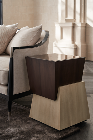   Two-Toned Cubist Side Table | Oroa.com