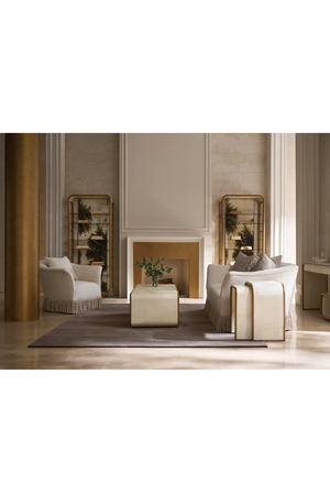   Ivory Parchment Nesting Tables (2) | Oroa.com