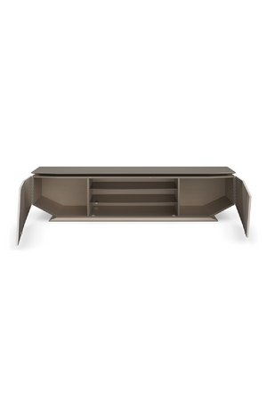   Metallic Modern Media Unit | Oroa.com