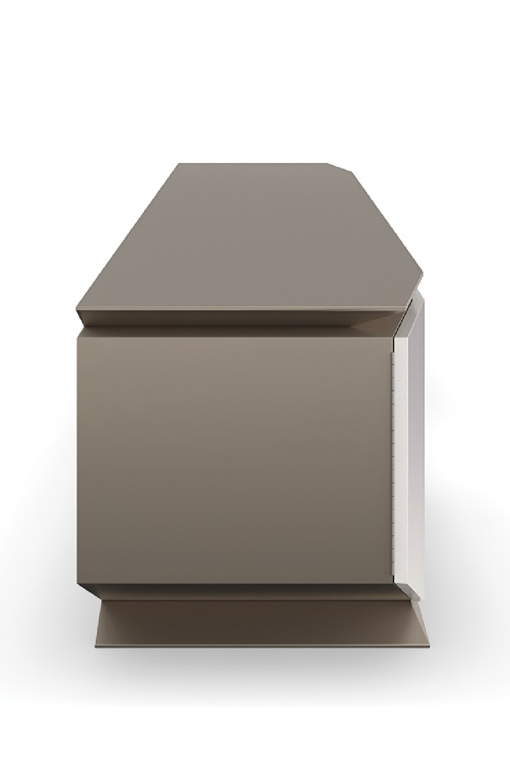   Metallic Modern Media Unit | Oroa.com