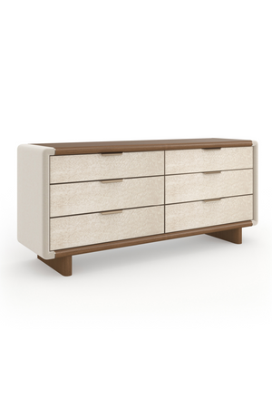   Suede Side 6-Drawer Dresser | Oroa.com
