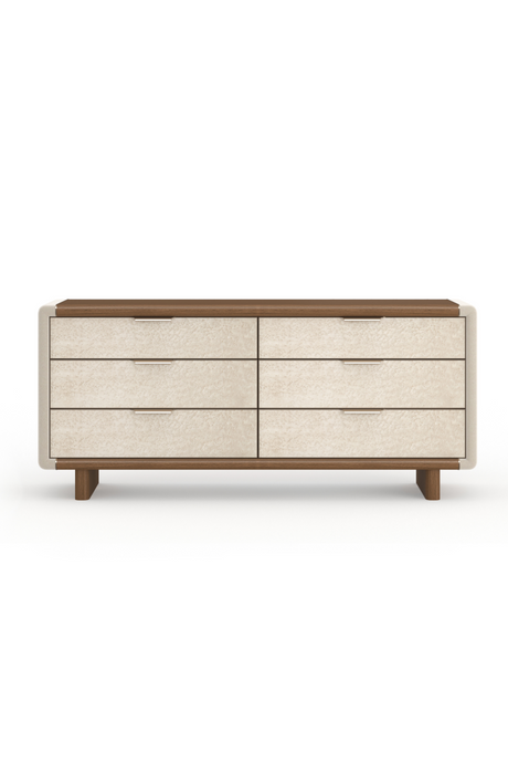   Suede Side 6-Drawer Dresser | Oroa.com