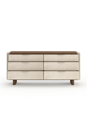   Suede Side 6-Drawer Dresser | Oroa.com