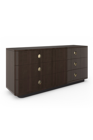   Dark Brown 6-Drawer Dresser | Oroa.com