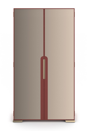   Bronze Mirror 2-Door Cabinet | Oroa.com