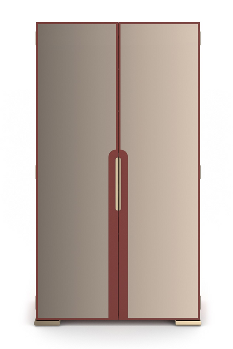   Bronze Mirror 2-Door Cabinet | Oroa.com