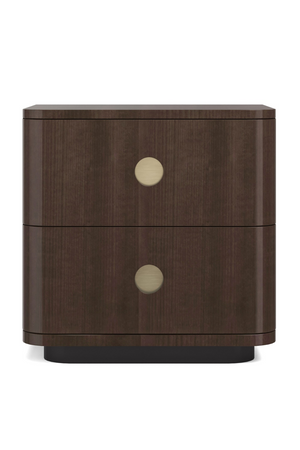   Brown Wooden Nightstand | Oroa.com