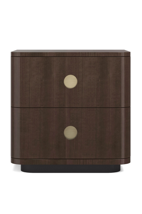   Brown Wooden Nightstand | Oroa.com