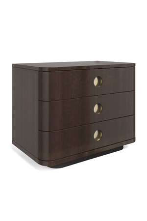   Brown Wooden Nightstand | Oroa.com