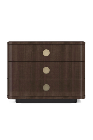   Brown Wooden Nightstand | Oroa.com