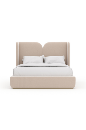   Ivory Velvet Bed | Oroa.com