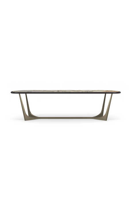   Glossy Stone Dining Table | Oroa.com