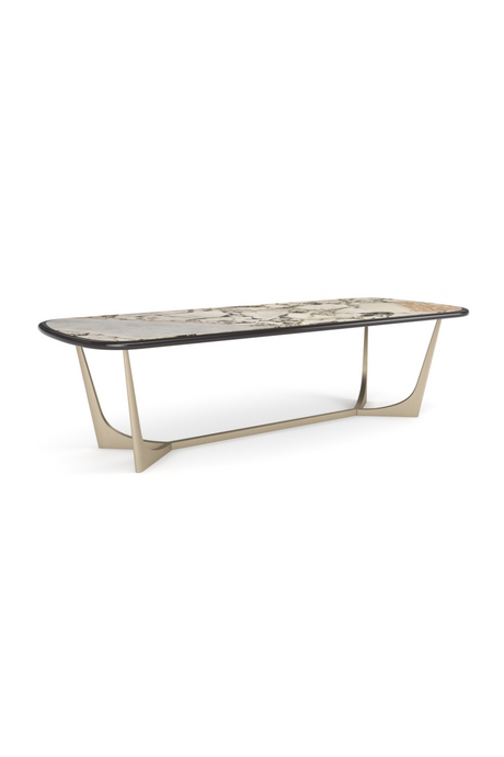   Glossy Stone Dining Table | Oroa.com