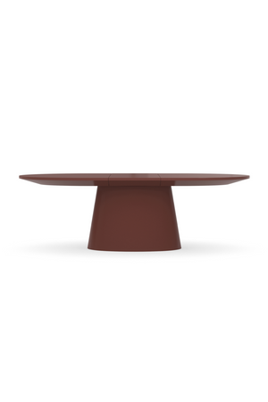   Conical Base Extendable Dining Table | Oroa.com