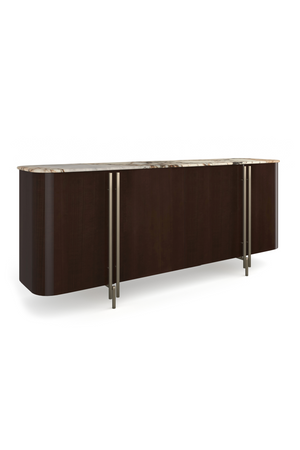   Oval 4-Door Sideboard | Oroa.com